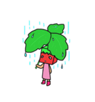 キューブいちご（個別スタンプ：4）
