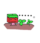 キューブいちご（個別スタンプ：18）