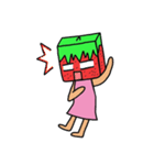 キューブいちご（個別スタンプ：32）