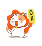 イノセントな猫のケンタ（個別スタンプ：16）