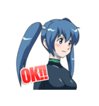 メープルとキャラクターたち（個別スタンプ：5）