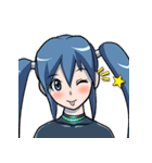 メープルとキャラクターたち（個別スタンプ：19）
