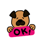 雑種犬のぽっぷな日常（個別スタンプ：13）
