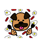 雑種犬のぽっぷな日常（個別スタンプ：21）