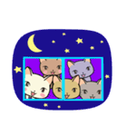 ねここちゃんとお友達 英語（個別スタンプ：8）