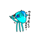 ハムクラゲ＆ブタクラゲ（個別スタンプ：22）