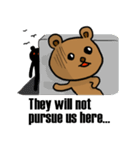 The bear Marked for Death -English-（個別スタンプ：2）