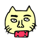 あいた口がふさがらない猫（個別スタンプ：14）