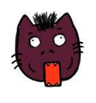 あいた口がふさがらない猫（個別スタンプ：26）