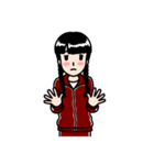 芋ジャージ少女（個別スタンプ：26）