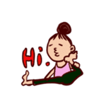 ヨガスタンプ（個別スタンプ：19）