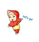 Muslim Kids - English Language（個別スタンプ：14）
