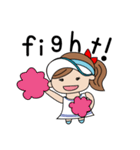 熱血テニス！女子編（個別スタンプ：5）