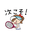 熱血テニス！女子編（個別スタンプ：34）