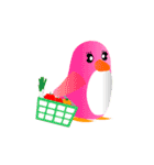 カラーペンギン（個別スタンプ：9）