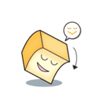 キューブくんの使いやすいスタンプ（個別スタンプ：12）