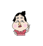 福笑い少女あさみ（個別スタンプ：14）