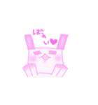 四角い動物たち（個別スタンプ：1）