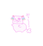 四角い動物たち（個別スタンプ：17）