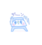 四角い動物たち（個別スタンプ：31）