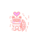 四角い動物たち（個別スタンプ：40）