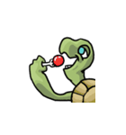 lazy turtule（個別スタンプ：7）