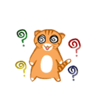 Pojam Fat cat and Friends JPN（個別スタンプ：35）