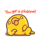 ひよこイズム・相槌うっとこ（英語版）（個別スタンプ：8）