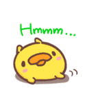 ひよこイズム・相槌うっとこ（英語版）（個別スタンプ：11）