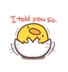 ひよこイズム・相槌うっとこ（英語版）（個別スタンプ：32）