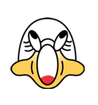 とりのかお（個別スタンプ：7）