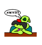 Mustached Dog（個別スタンプ：8）