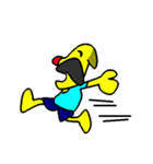 Mustached Dog（個別スタンプ：28）