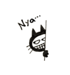 黒猫だよ〜（個別スタンプ：21）