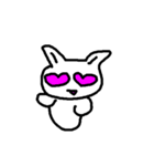 やけくそうさぎ（個別スタンプ：5）