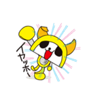 しんぶんのぶんしん パンキング2（個別スタンプ：3）
