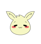 白ウサギ（個別スタンプ：5）