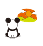 続・どうも、人面パンダです。（個別スタンプ：23）