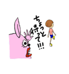 うさぎ頭の男の子スタンプ（個別スタンプ：31）