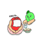 赤りんゴと青りんゴ（個別スタンプ：32）