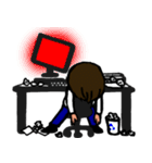 新人君（個別スタンプ：8）