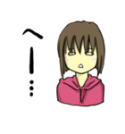 中身がおっさん系男子の女性用ツンデレ日常（個別スタンプ：12）