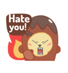 ChocoMonkey＆StrawBeary（個別スタンプ：17）