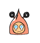 Orenja ＆ Big head prawn（個別スタンプ：36）