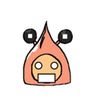 Orenja ＆ Big head prawn（個別スタンプ：37）