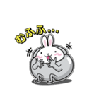 ゼリービーンズうさぎマスク.02（個別スタンプ：1）
