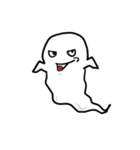 オバケ。（個別スタンプ：1）