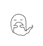 オバケ。（個別スタンプ：21）