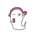 オバケ。（個別スタンプ：24）
