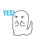 オバケ。（個別スタンプ：34）